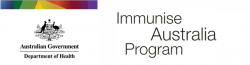 Logo for IMMUNISE AUSTRALIA PROGRAM
